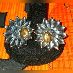 The Most Adorable Sterling Ladybug Earrings